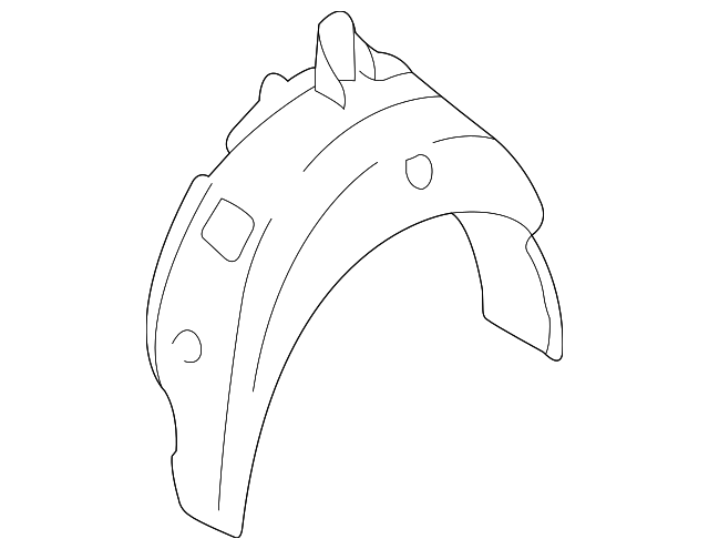 Outer Wheelhouse 1J4-803-423-A