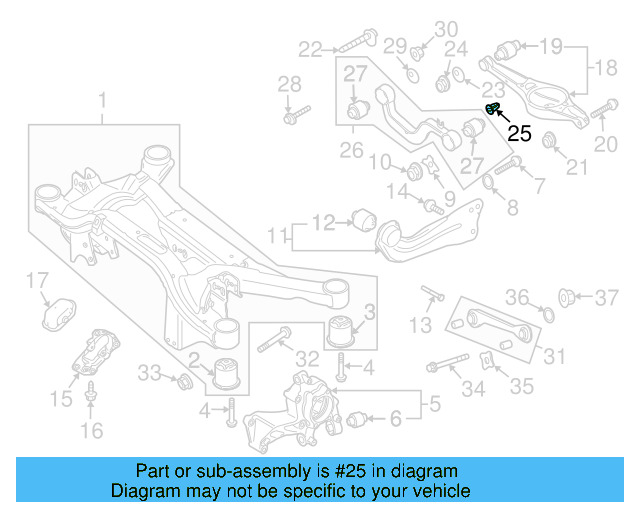 Lower Control Arm Cap N-105-977-01 - View 41