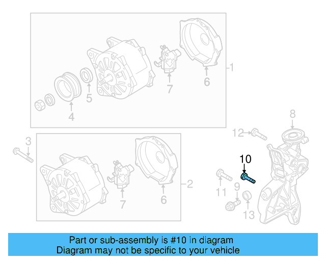 Mount Bracket Mount Bolt N-106-100-01 - View 8