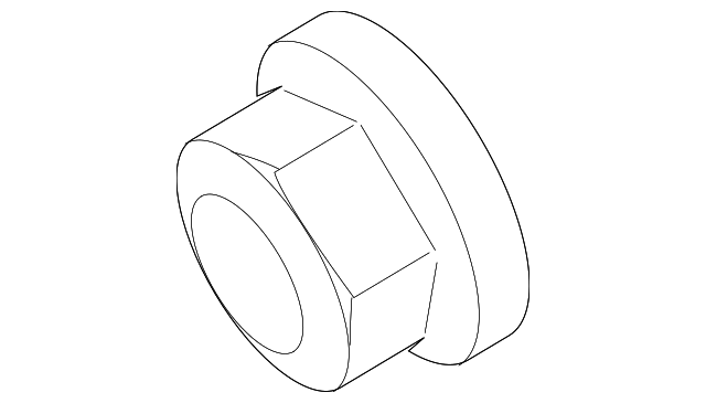 Lower Control Arm Lock Nut N-101-064-02 - View 160