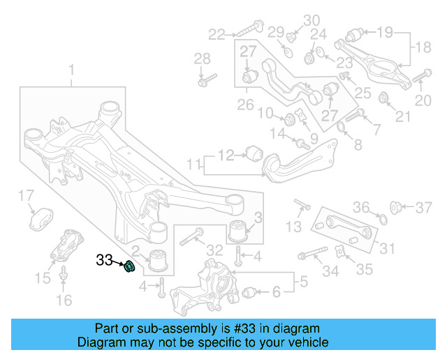 Lower Control Arm Lock Nut N-101-064-02 - View 166