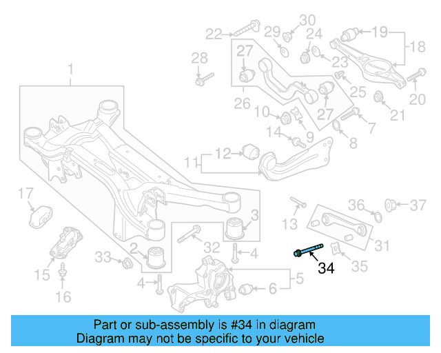 Lower Control Arm Lock Nut N-101-064-02 - View 164