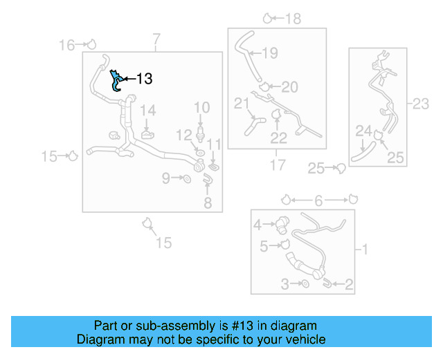Temp Sensor Bracket 5Q0-121-093-CN - View 7