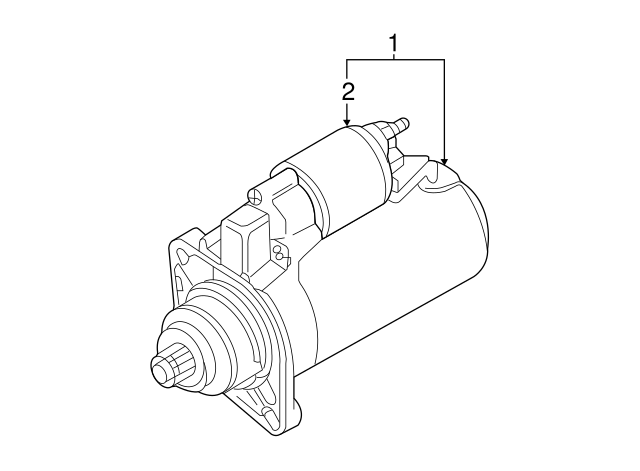 Solenoid 0AM-911-287-B