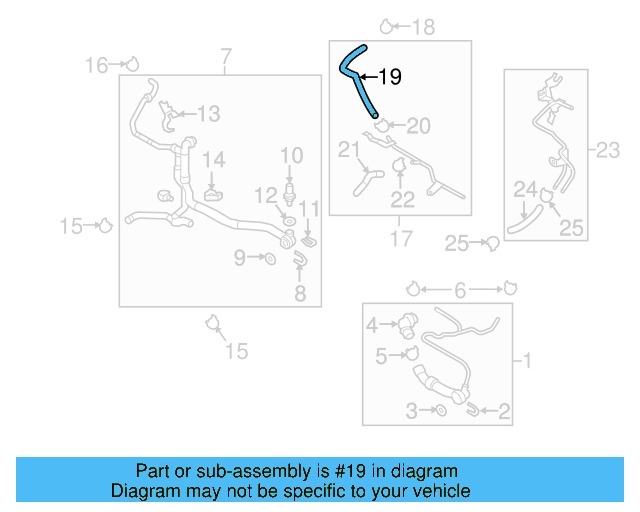 HVAC Heater Hose 5Q0-122-157-CK - View 5