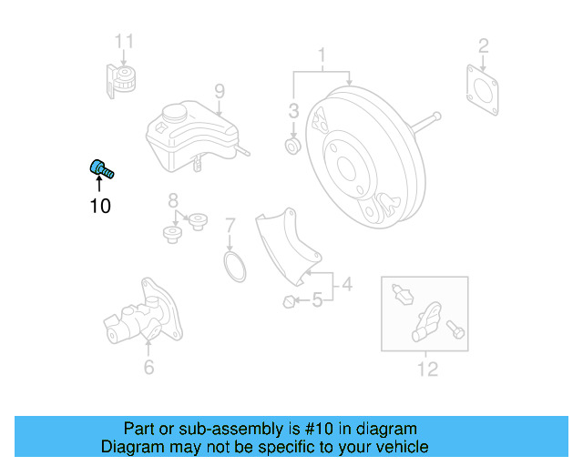 Reservoir Pin 1H0-611-037 - View 17