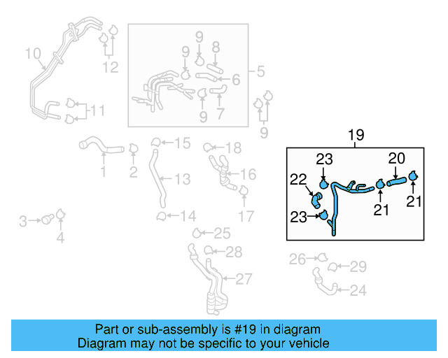 Connector Tube 04L-121-444-J