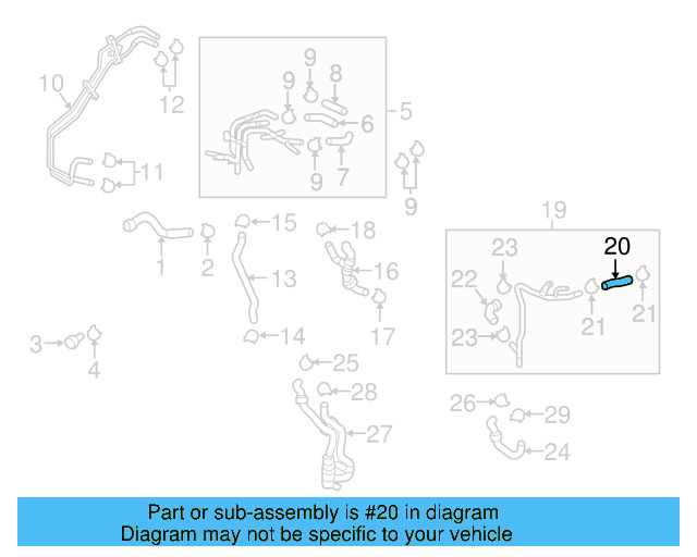 Hose 04L-121-058-G - View 8