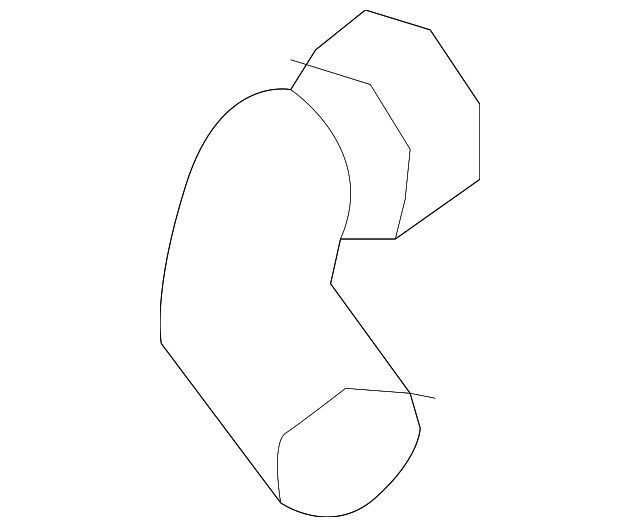 Lower Hose 04L-121-058-B - View 6