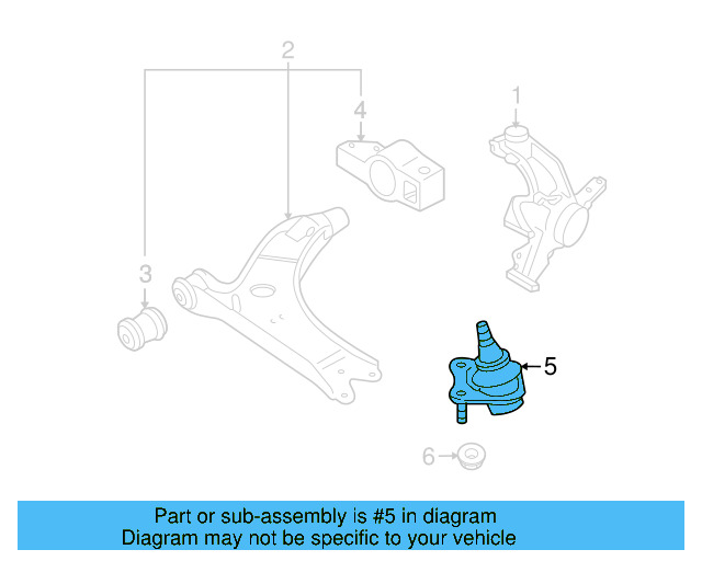 Suspension Control Arm Bracket 1K0-199-231-J - View 18