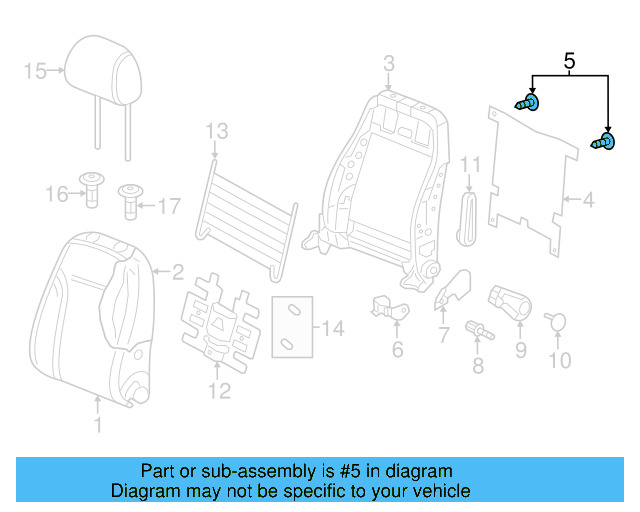 Seat Back Panel 5N0-881-989-D - View 22