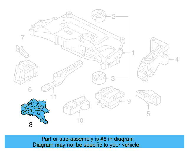 Bracket 1K0-199-295-E - View 31
