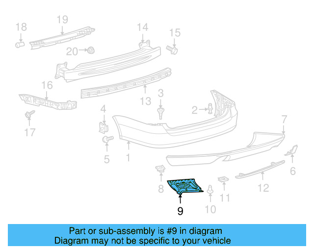 Fender Liner Extension Screw N-103-546-02 - View 242