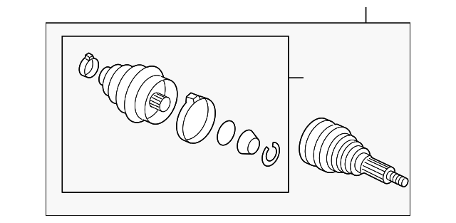 Inner Joint Assembly 1K0-498-103-X - View 28