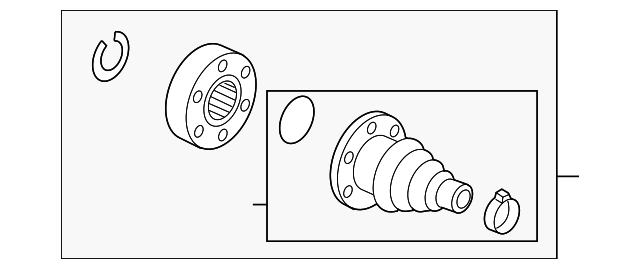 Inner Joint Assembly 1K0-498-103 - View 29