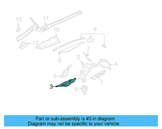 Front Panel 3D0-806-379-G - View 5