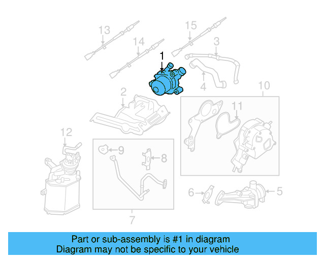 Secondary Air Injection Pump 07K-131-333-A - View 9