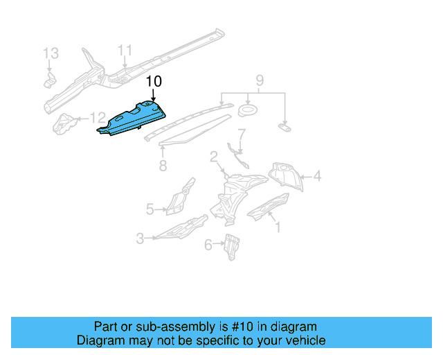 Cover 3D0-821-170-B - View 2