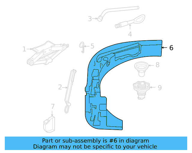Tool Compartment 2GJ-012-115-B