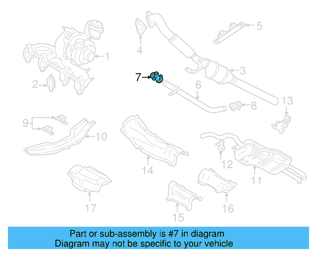 Front Muffler Clamp 357-253-141-A - View 14