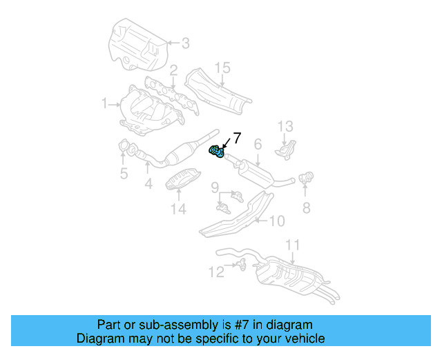 Front Muffler Clamp 357-253-141-A - View 71