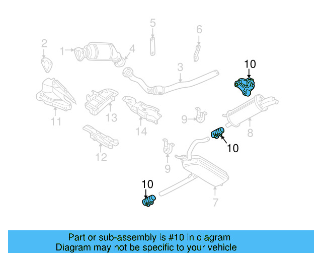 Front Muffler Clamp 357-253-141-A - View 21