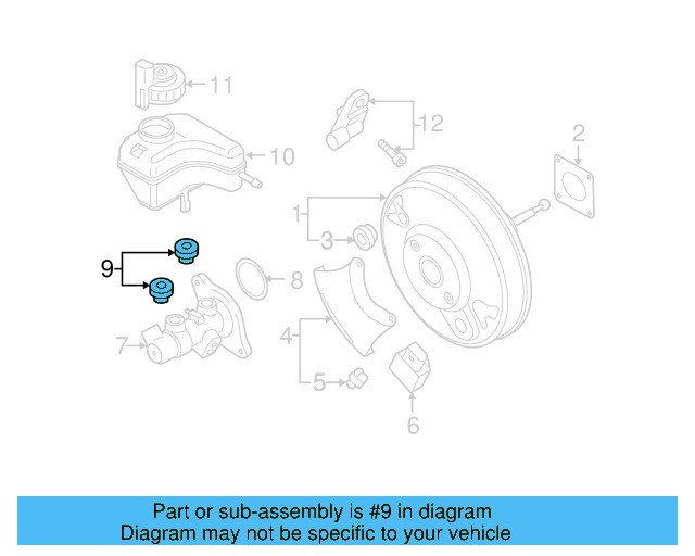Master Cylinder Plug 357-611-817 - View 20