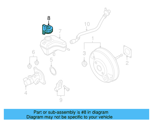 Cap 1K1-611-349-D - View 18