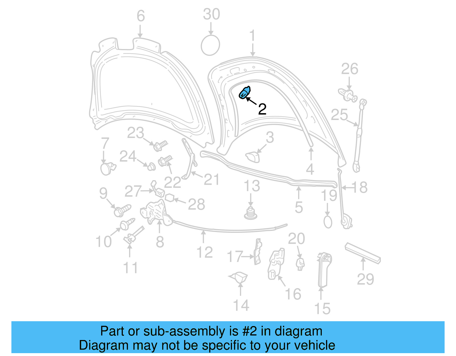 Hood Bumper 357-827-500-A