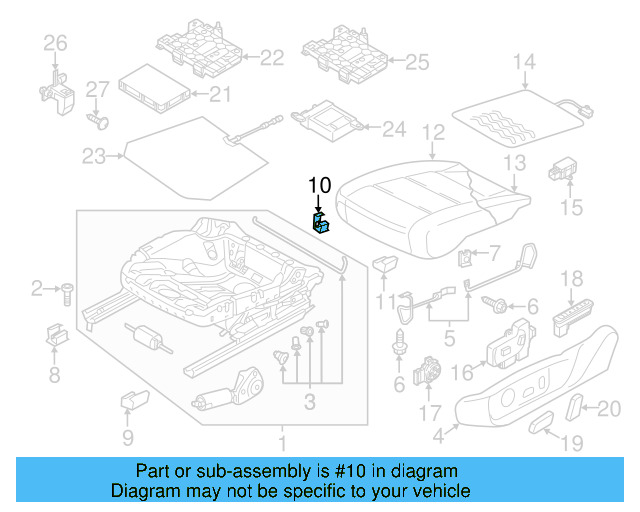 Track End Cover 8E0-881-347-E-01C - View 34