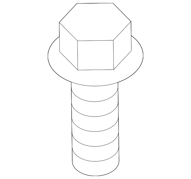 Roof Rail Bolt N-909-080-02