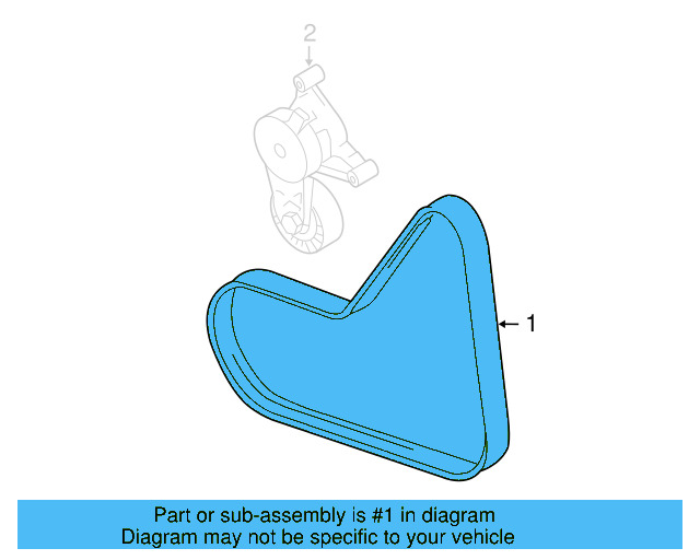 Serpentine Belt 06A-260-849-C - View 34