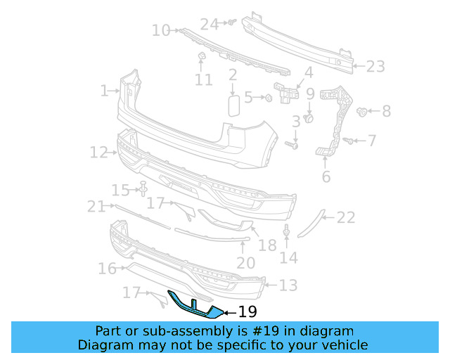 Fender Liner Nut WHT-004-694 - View 92