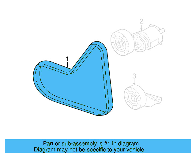 Serpentine Belt 07K-145-933-F - View 10