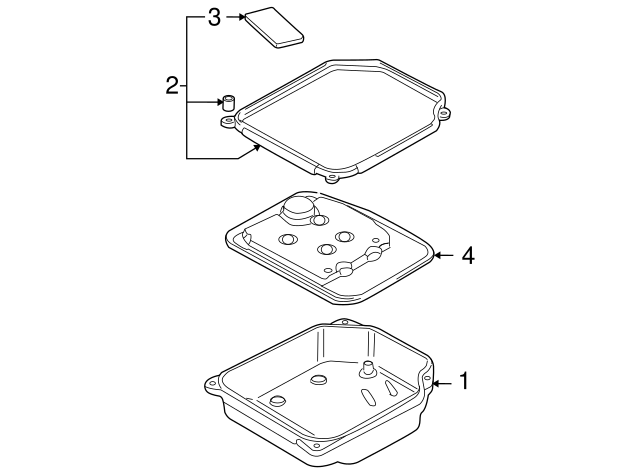 Transmission Oil Pan Gasket 09G-321-370