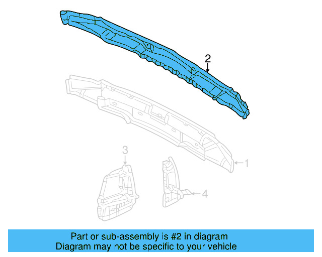 Rear Body Panel 3B5-813-301-C - View 8