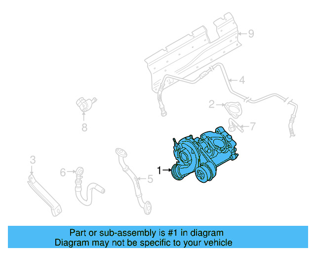 Turbocharger 058-145-703-N - View 6