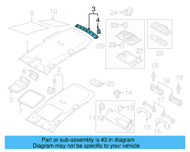 Rear Header Trim 5GM-867-617-Y20