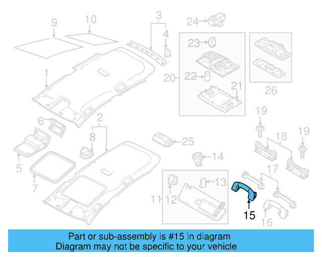 Grip Handle 5GM-857-607-A-82V - View 7