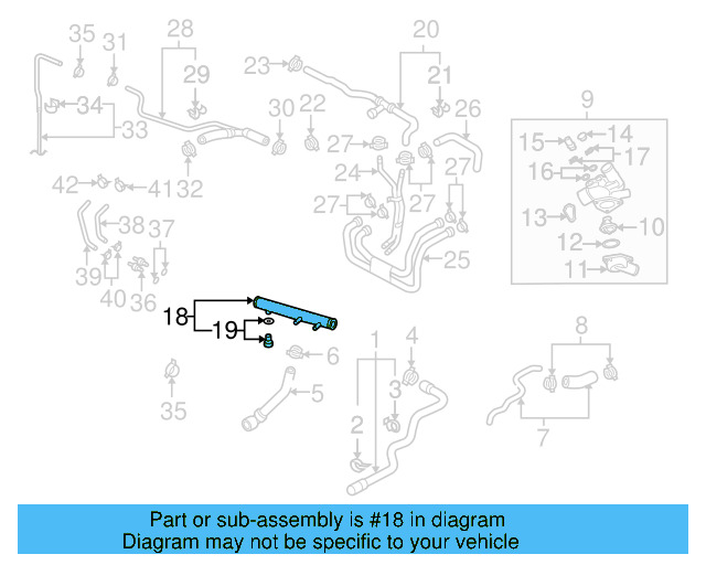 Pipe Assembly 7L0-121-065-A - View 7