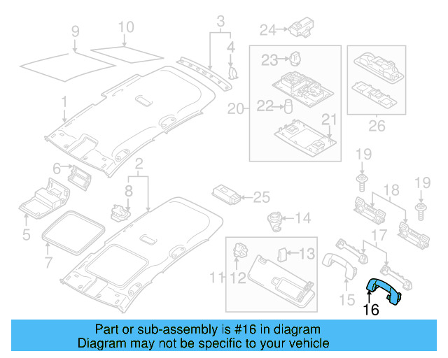 Grip Handle 5GM-857-643-A-Y20 - View 5