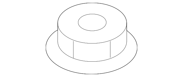 Center Belt Assembly Nut N-989-234-03 - View 4