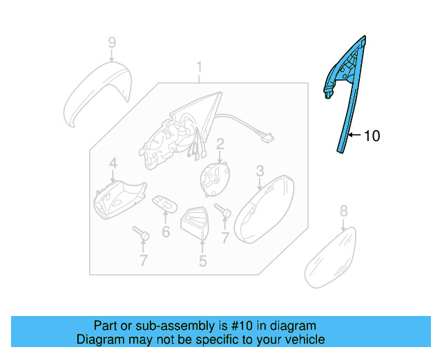 Inner Trim 1K8-857-602-A-9B9 - View 28