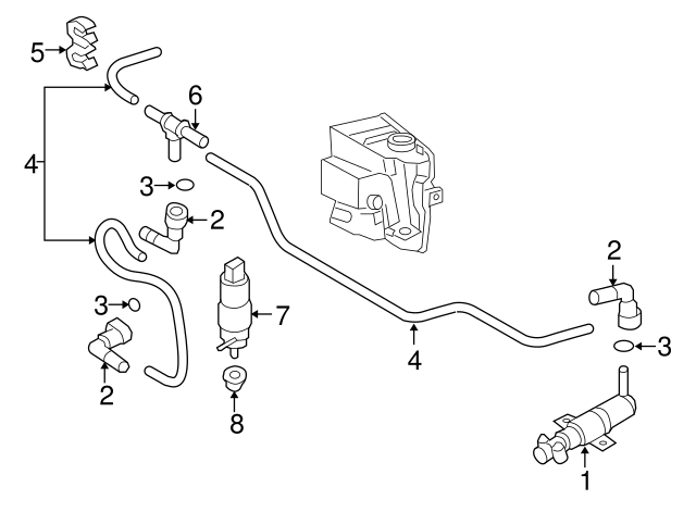 Pressure Cylinder 3C8-955-104
