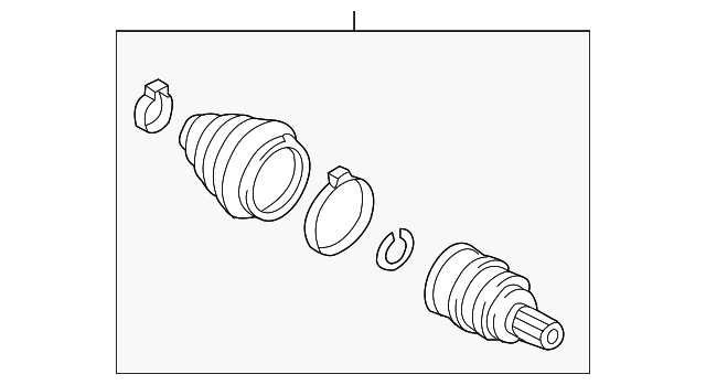 Outer Joint Assembly 7N0-498-099-C - View 3