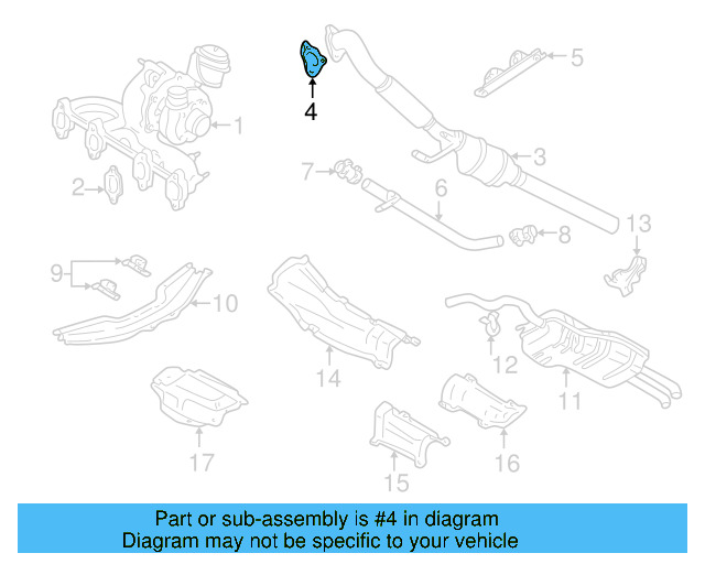 Converter & Pipe Gasket 3A0-253-115 - View 12