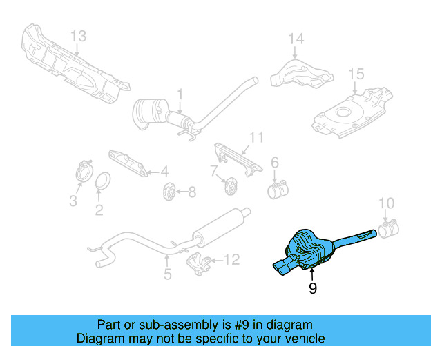 Resonator & Pipe 1K5-253-609-H