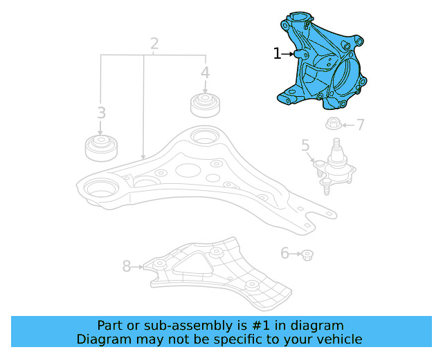 Knuckle 1EA-407-254-J