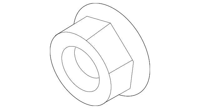 Ft Lower Control Arm Nut N-101-064-03