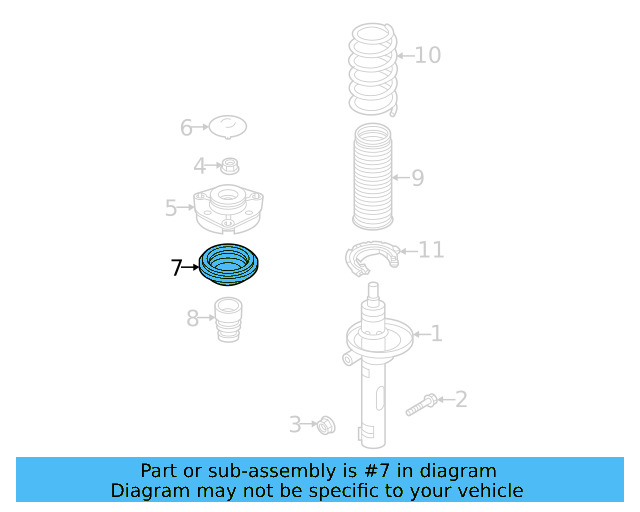 Bearing 5QM412249E - View 3